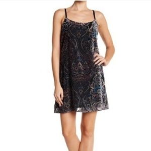 As You Wish Velvet burnout dress